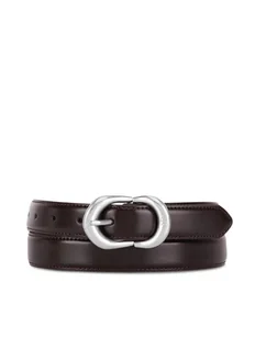 Gino Rossi Pasek Damski BLYL24010-SLV Brązowy - Paski - miniaturka - grafika 1