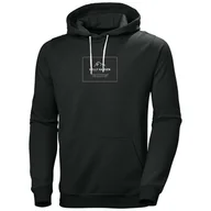 Bluzy męskie - Męska Bluza HELLY HANSEN F2F ORGANIC COTTON HOODIE 62934_982 – Czarny - miniaturka - grafika 1