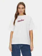 Koszulki i topy damskie - Guess Jeans T-Shirt W5GI29 K8HM0 Biały Regular Fit - miniaturka - grafika 1