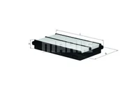 Filtry powietrza - Filtr powietrza Mahle LX 1075 - miniaturka - grafika 1