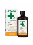 Suplementy i witaminy dla kotów - DR SEIDEL Skin &amp; Coat Oil 250ml olej z łososia wiesiołka biotyna - miniaturka - grafika 1