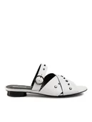 Klapki i japonki damskie - Gino Rossi Klapki Hoshi DLI771-CS4-0568-1100-0 Biały - miniaturka - grafika 1