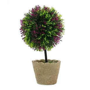 BONSAI SZTUCZNE DRZEWKO KRZACZEK 25cm Różne Kolory - Sztuczne kwiaty - miniaturka - grafika 1