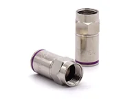 Inne akcesoria audio-wideo - Wtyk F 6,8 mm OPTICUM z uszczelką, samozaciskowy, WTY0022, 1szt. - miniaturka - grafika 1