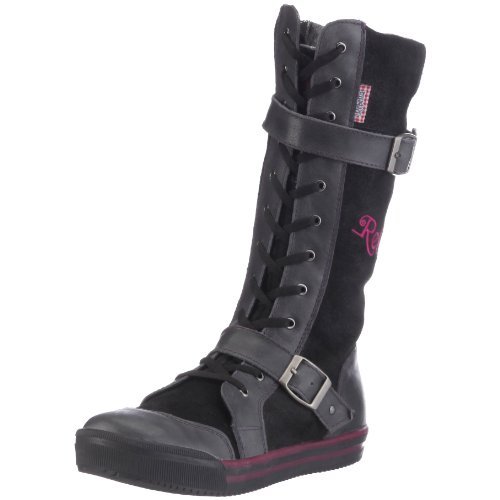 Rebella 560126 560126, dziewczęce kozaki, czarny - czarny czarny - 37 eu