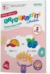 Ortograffiti z Bratkiem Klasa 3 Zeszyt ćwiczeń wersja 45 minut - Podręczniki dla szkół podstawowych - miniaturka - grafika 1