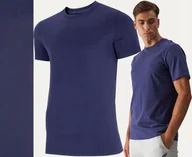 Koszulki męskie - Koszulka Męska 4f T-shirt Bawełniany Podkoszulek Sportowy Co Dzień 1843 M - miniaturka - grafika 1
