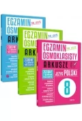 Lektury szkoła podstawowa - egzamin ósmoklasisty. arkusze: język polski, matematyka i język angielski - miniaturka - grafika 1