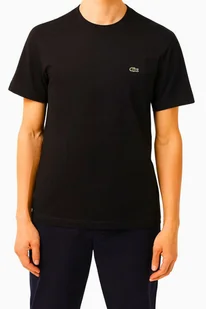 Lacoste T-shirt męski TH2038, czarny – 100% bawełna, rozmiar XXL - Koszulki męskie - miniaturka - grafika 1