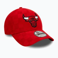Czapki damskie - Czapka z daszkiem New Era Tonal Check 9Forty Chicago Bulls red WYSYŁKA W 24H 30 DNI NA ZWROT - miniaturka - grafika 1