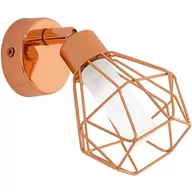 Lampy sufitowe - Eglo Kinkiet lampa ścienna sufitowa spot Zapata 1x2,5W G9-LED miedź 95545 - miniaturka - grafika 1