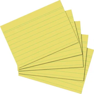 Herlitz Herlitz Karteikarte A6 liniert blau 100er Packung - Szkolne artykuły papiernicze - miniaturka - grafika 1