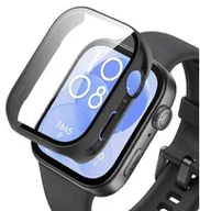 Akcesoria do smartwatchy - Etui + Szkło 2W1 do Huawei Watch FIT 3 czarne - miniaturka - grafika 1