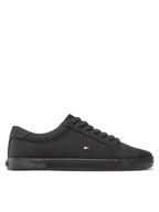 Trampki męskie - Tommy Hilfiger Tenisówki Harlow 1D FM0FM00596 Czarny - miniaturka - grafika 1