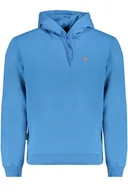 Bluzy męskie - NIEBIESKA BLUZA BEZ ZAMKA MĘSKA NAPAPIJRI - Napapijri - miniaturka - grafika 1