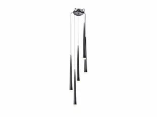 Azzardo Lampa wisząca Stylo 5 Black (MD 1220A- 5 BLACK) - Lampy sufitowe - miniaturka - grafika 1