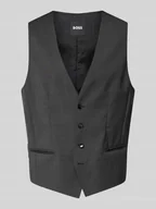 Kamizelki męskie - Kamizelka z listwą guzikową - miniaturka - grafika 1