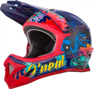 O'Neal O'Neal Sonus Helmet Youth, czerwony/niebieski M | 48-50cm 2021 Kaski rowerowe 0481-773 - Kaski rowerowe - miniaturka - grafika 1
