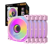 Wentylatory komputerowe - Darkflash INF24 5w1 120mm Różowy - miniaturka - grafika 1