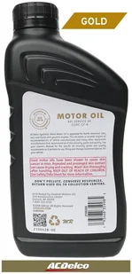 Filtr + olej silnikowy ACDelco Gold Synthetic Blend 5W30 API SP GF-6 Buick Encore 1,4 Turbo - Świece zapłonowe - miniaturka - grafika 8