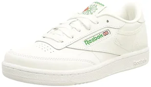 Reebok Sneakersy chłopięce Club C, Biały Glen Green Vector Blue - Buty dla chłopców - miniaturka - grafika 1