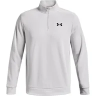 Bluzy męskie - Bluza męska Armour Fleece 1/4 Zip Under Armour - miniaturka - grafika 1