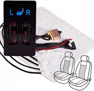 Akcesoria motoryzacyjne - Zestaw mat grzewczych pod tapicerkę 2 fotele 120W 12V AlloyWire 470x270mm - miniaturka - grafika 1