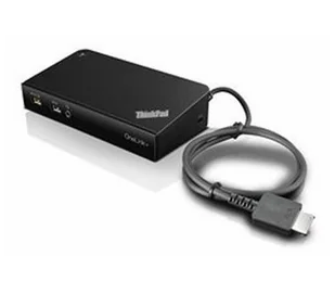 Lenovo 40A40090IT stacja dokująca Przewodowa Czarny - Stacje dokujące i replikatory portów - miniaturka - grafika 1