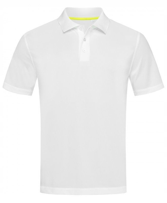 Koszulka męska Polo sportowa Stedman Polówka Active Dry ST8450 White S