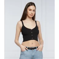 Koszulki i topy damskie - GUESS Top DIANE | Slim Fit - miniaturka - grafika 1
