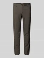 Spodnie męskie - Chinosy o kroju slim fit z mieszanki wiskozy model ‘MARK’ - miniaturka - grafika 1