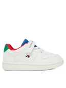 Buty dla chłopców - Tommy Hilfiger Sneakersy T1X9-34344-1355 M Biały - miniaturka - grafika 1