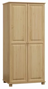 Outlet - Szafa drewniana 2D nr2 wieszak S90 sosna - Dom i wnętrze OUTLET Outlet - Szafa drewniana 2D nr2 wieszak S90 sosna - Dom i wnętrze OUTLET - miniaturka - grafika 1