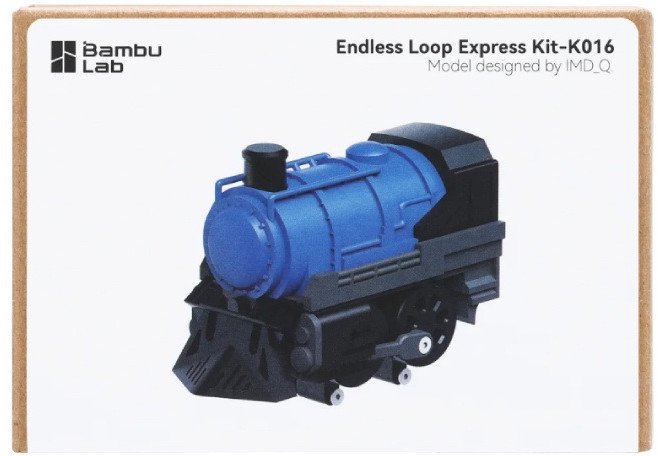 Endless Loop Express Kit-016 - zestaw komponentów do budowy modelu pociągu 3D - Bambu Lab}