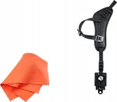 Paski, szelki, uprzęże foto - JJC Pasek nadgarstkowy / Grip JJC HS-PRO1M Czarny z płytką typu Arca Swiss - miniaturka - grafika 1