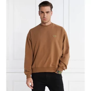 Tommy Jeans Bluza BOXY SIGNATURE CREW | Regular Fit - Bluzy męskie - miniaturka - grafika 1