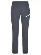 Spodnie sportowe damskie - Ziener Spodnie softshellowe "Nabelle" w kolorze szarym - miniaturka - grafika 1
