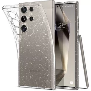 Etui SPIGEN Liquid Crystal do Samsung Galaxy S24 Ultra Przezroczysto-brokatowy - Etui i futerały do telefonów - miniaturka - grafika 1