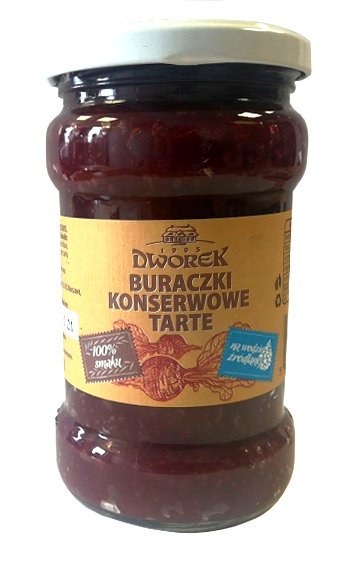 Dworek Buraczki tarte 290 g