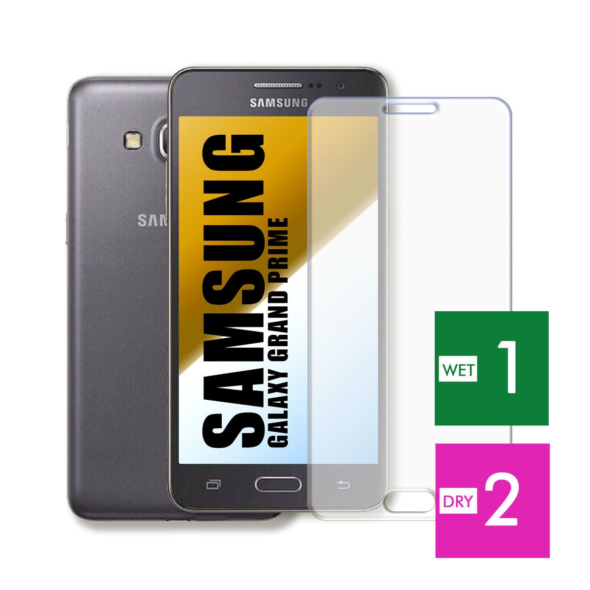WZMOCNIONE SZKŁO DO SAMSUNG GALAXY GRAND PRIME SZYBKA HARTOWANE 9H JAKOŚĆ