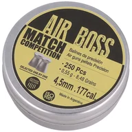 Amunicja do wiatrówek - Śrut Apolo Air Boss Match Competition 4.5 mm, 250 szt. 0.55g/8.48gr (30301) - miniaturka - grafika 1