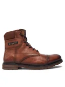 Botki męskie - Bugatti Kozaki 325A0U3C3500 Brązowy - miniaturka - grafika 1