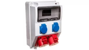 Elektro-Plast Rozdzielnica siłowa RS natynkowa 9-modułowa 2x230V 1x16A/5P 1x32A/5P 6223-00 - Rozdzielnie elektryczne - miniaturka - grafika 1