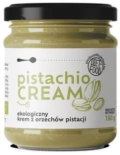 Krem z orzechów pistacji 100%  BIO 180 g - Słodkie kremy i masła - miniaturka - grafika 1