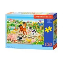 Castorland 120 ELEMENTÓW Na farmie 13197 - Puzzle - miniaturka - grafika 2