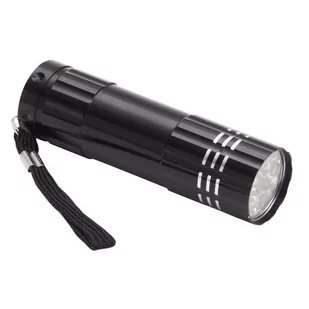 Latarka LED Jewel, czarny - Latarki - miniaturka - grafika 1