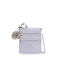 Torebki damskie - Kipling Torba crossbody Keiko, Świeży liliowy Gg, 8.3''L x 9''H x 0.8''D - miniaturka - grafika 1