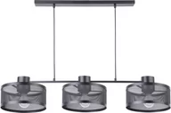 Lampy sufitowe - Sigma 3 BONO 31900 czarna lampa wisząca z potrójnym kloszem metalowa loft do salonu 31900 - miniaturka - grafika 1