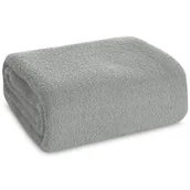 Koce - Koc 170 x 210 Mikrofibra Boucle Bukla Srebrny - miniaturka - grafika 1