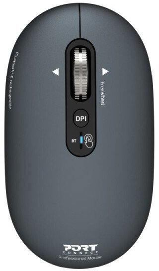 MOUSE BLUETH OPTICAL PURE MAC/GREY 910501 PORT DESIGNS